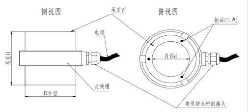 Anchor cable dynamometer